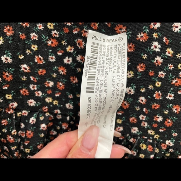 Pull&Bear Floral Smock Dress - Size XS - Picture 6 of 7